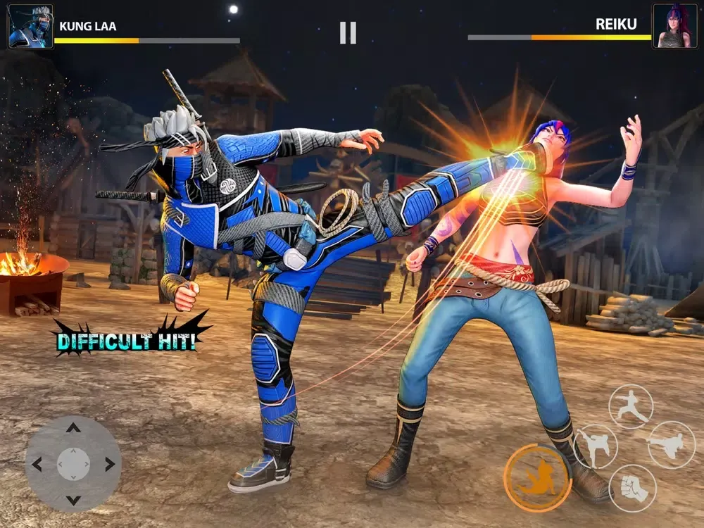Capturas de tela do Final 3D Fight : Karate Games iPad 