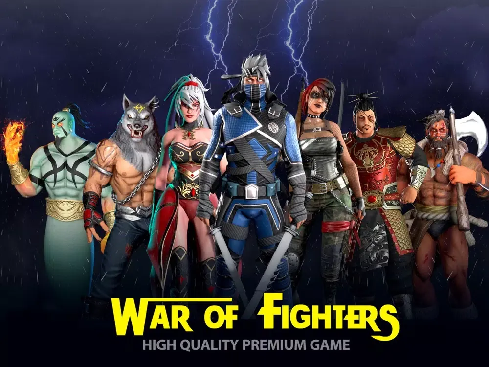 Capturas de tela do Final 3D Fight : Karate Games iPad 