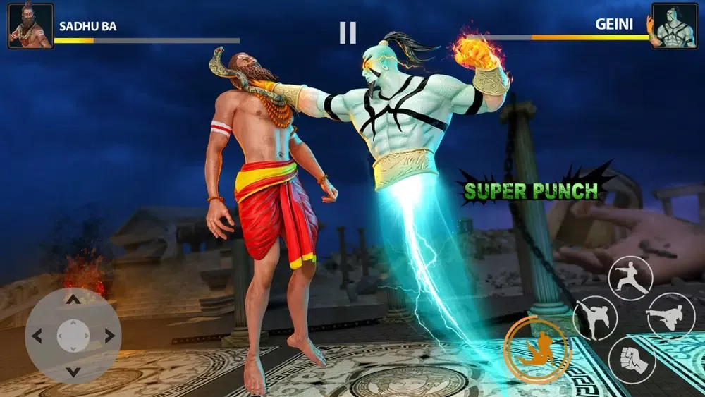 Capturas de tela do Final 3D Fight : Karate Games