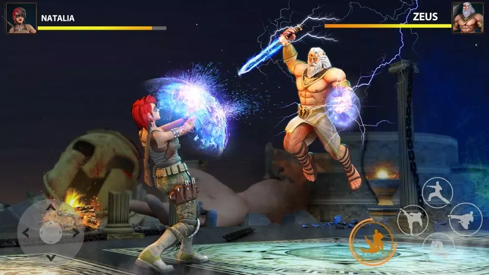 Capturas de tela do Final 3D Fight : Karate Games