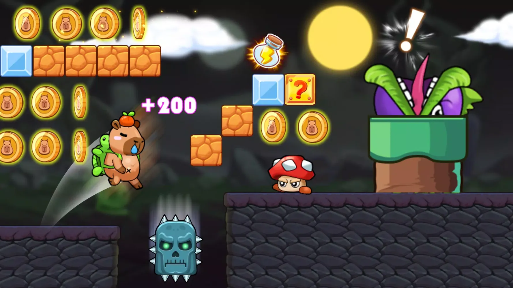 Super Capybara Adventure سکرین شاٹس