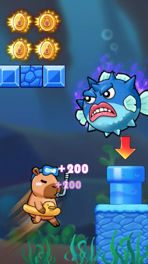 Super Capybara Adventure سکرین شاٹس
