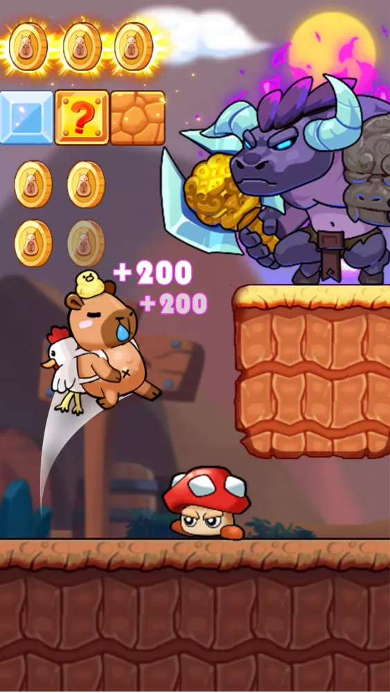 Super Capybara Adventure سکرین شاٹس