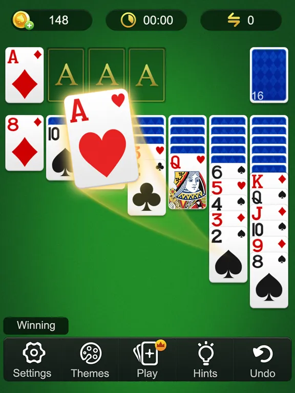Скриншоты Solitaire Classic Klondike Go iPad 