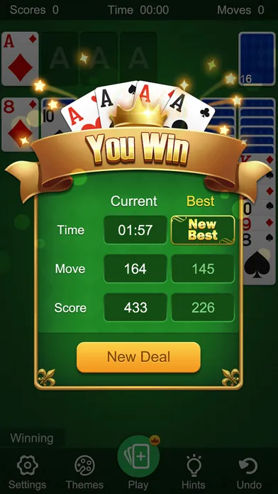 Скриншоты Solitaire Classic Klondike Go