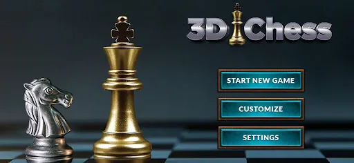 Chess 3d board game Ekran Görüntüleri
