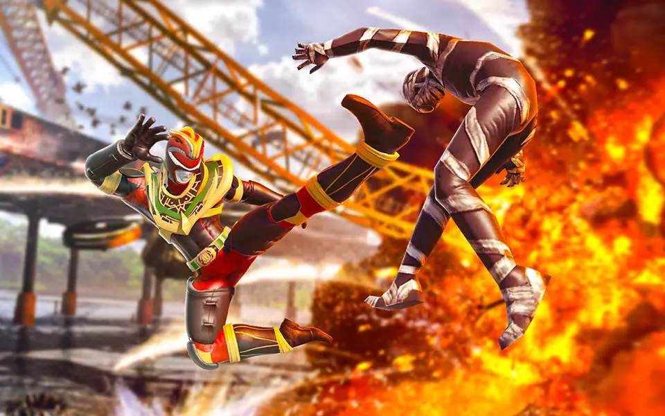 Hero Dino Warrior Ranger Fight应用截图