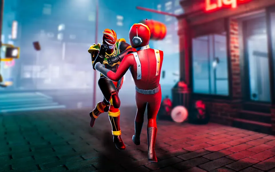 Hero Dino Warrior Ranger Fight应用截图