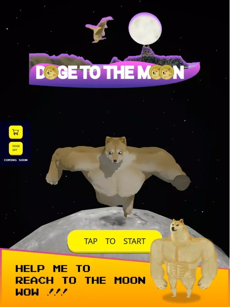 Captures d'écran de Doge to the Moon - Wow iPad 