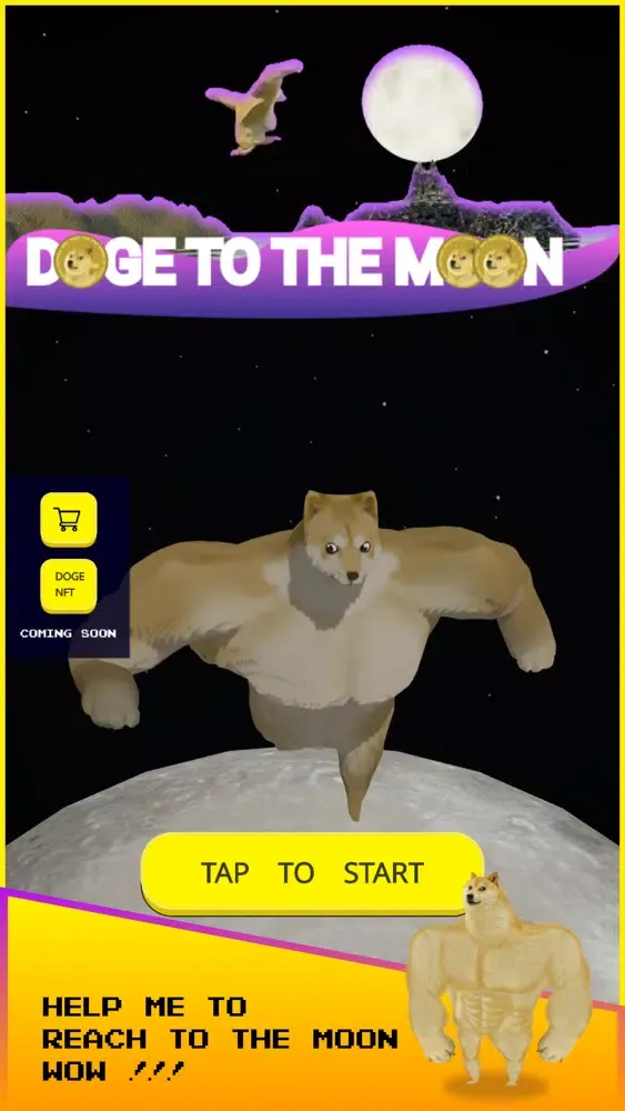 Captures d'écran de Doge to the Moon - Wow