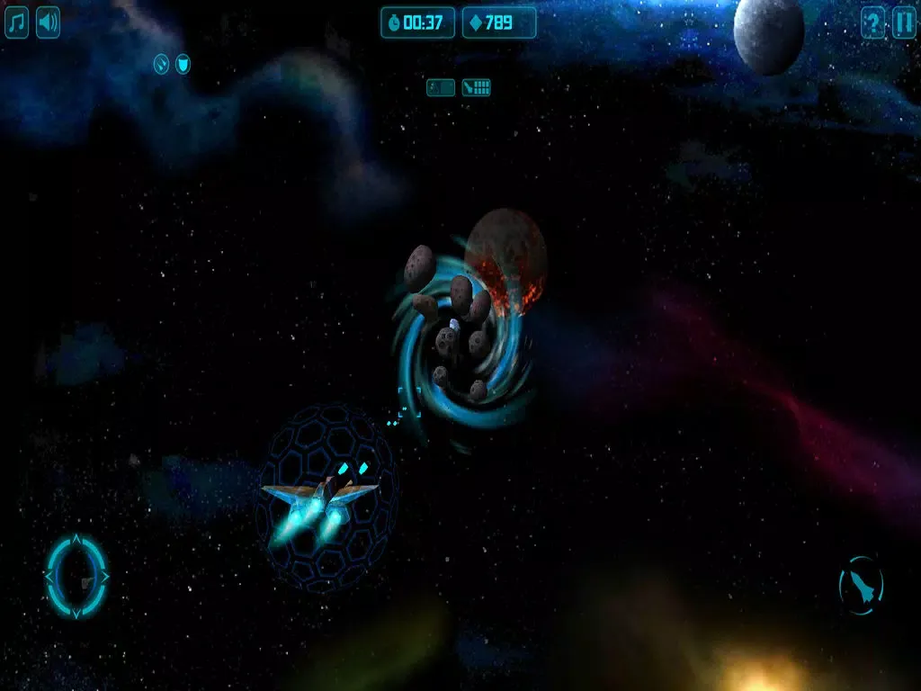 Capturas de tela do Star Ship Warfare iPad 