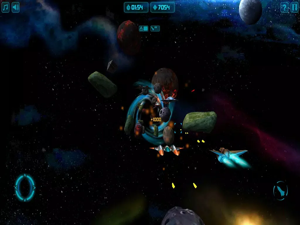 Capturas de tela do Star Ship Warfare iPad 