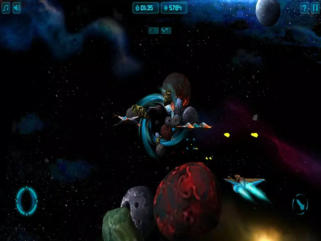 Capturas de tela do Star Ship Warfare iPad 