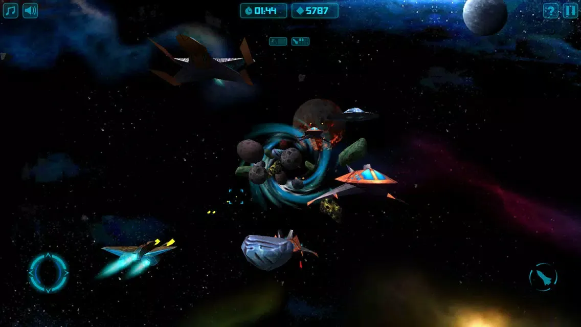 Capturas de tela do Star Ship Warfare