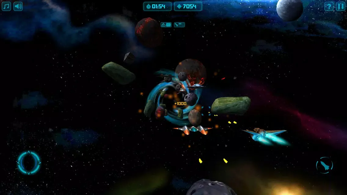 Capturas de tela do Star Ship Warfare