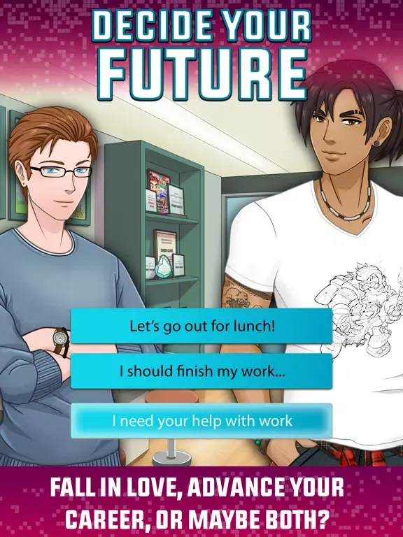 Capturas de pantalla de Game Dev Romance: Chapter 1 iPad 