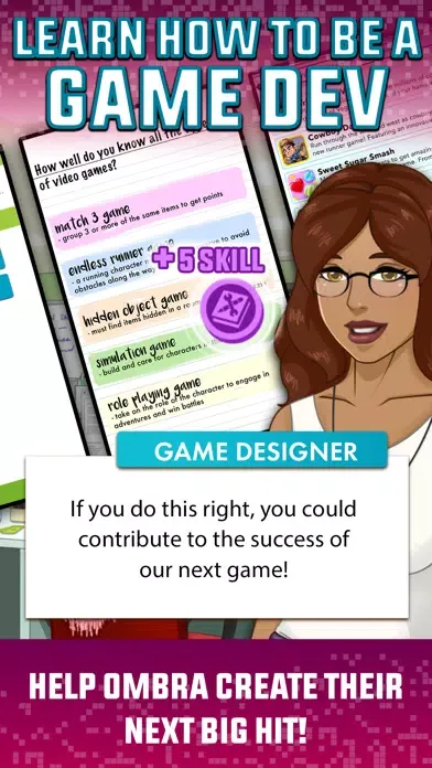 Capturas de pantalla de Game Dev Romance: Chapter 1