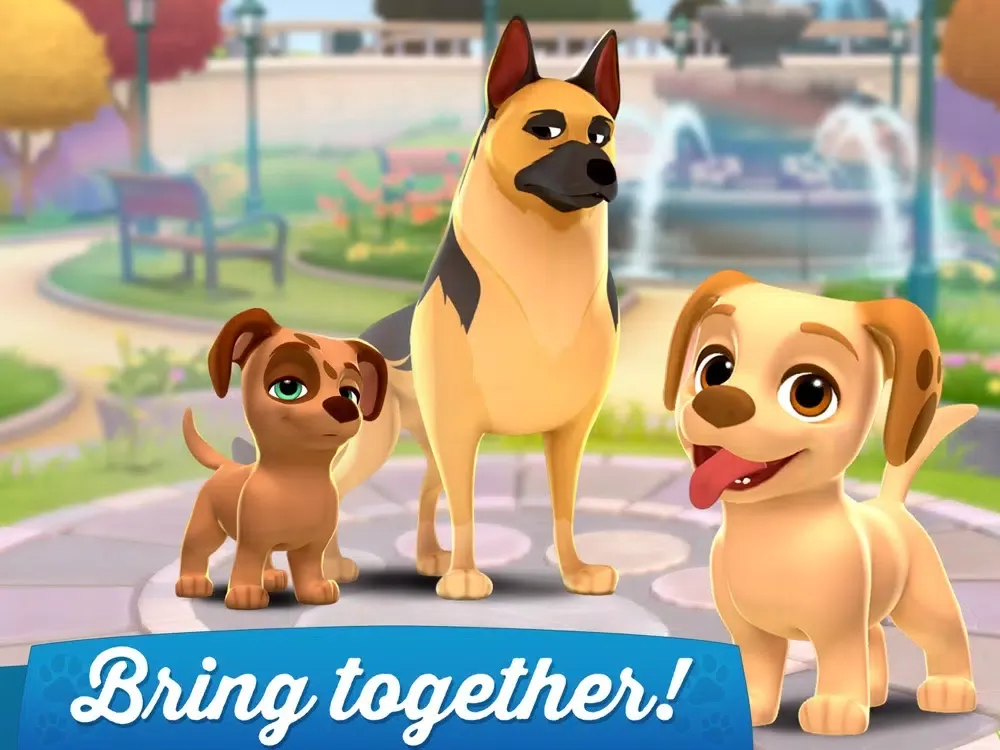 Dogs Home: Design and Puzzles iPad  Screenshots