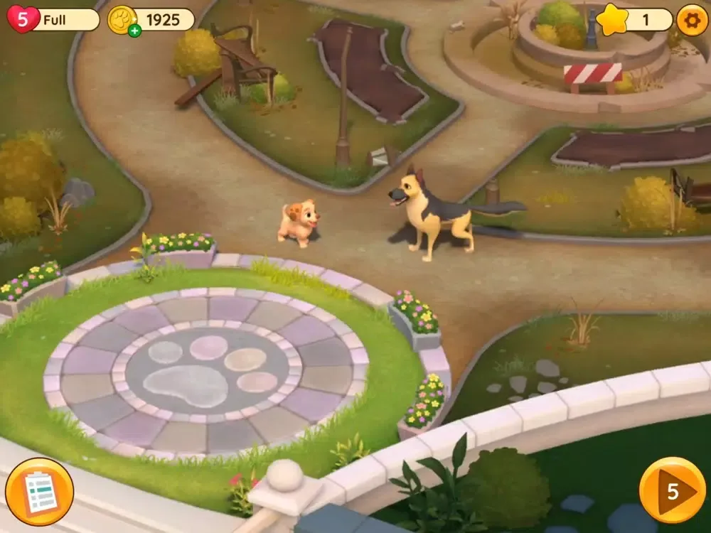 Dogs Home: Design and Puzzles iPad  Screenshots
