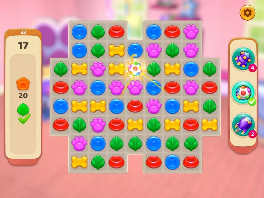 تصاویر Dogs Home: Design with Puzzles iPad 