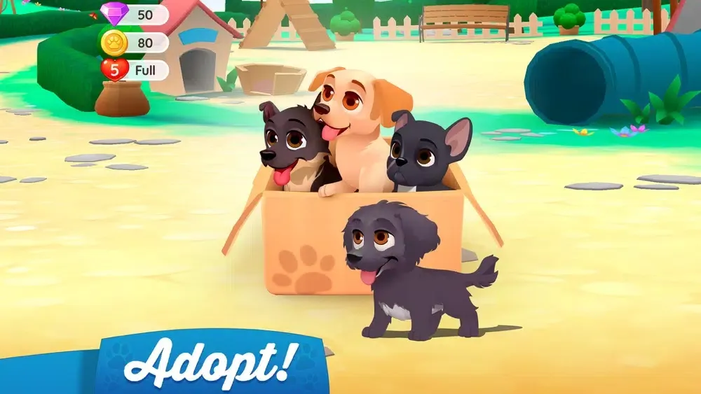 تصاویر Dogs Home: Design with Puzzles