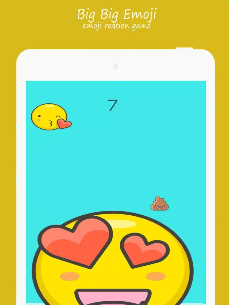 Big Big Emoji - fun emoji game iPad  스크린샷