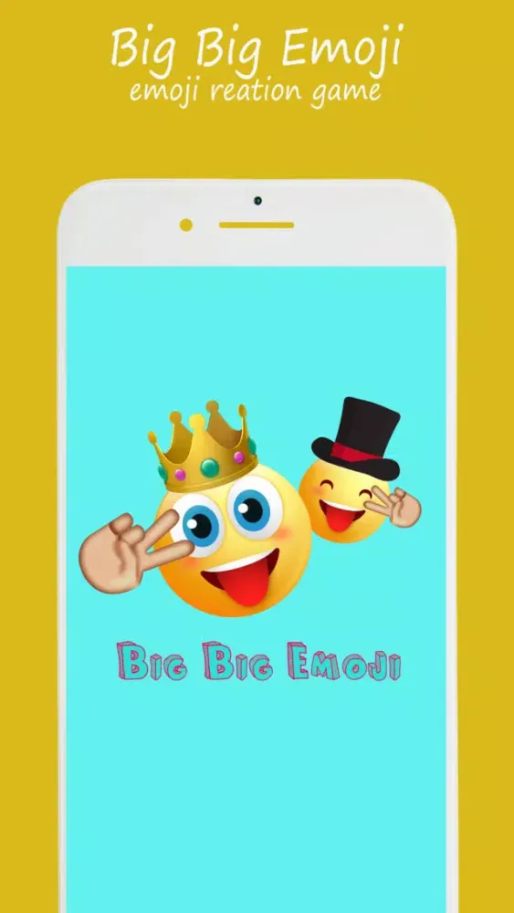Big Big Emoji - fun emoji game 스크린샷