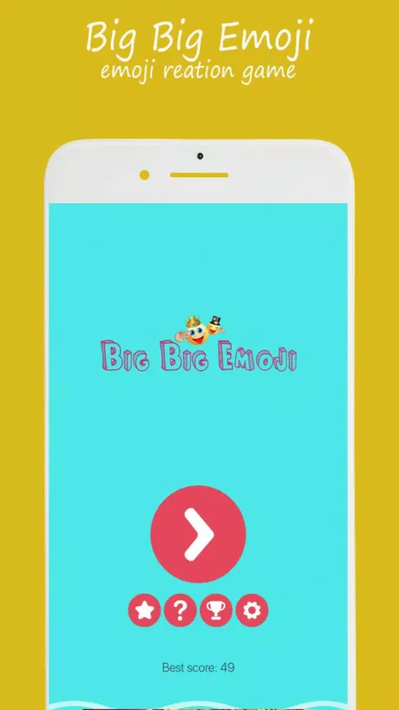 Big Big Emoji - fun emoji game 스크린샷