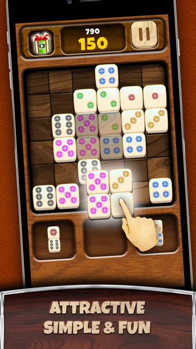 ภาพหน้าจอของ Domino Merge Block Puzzle