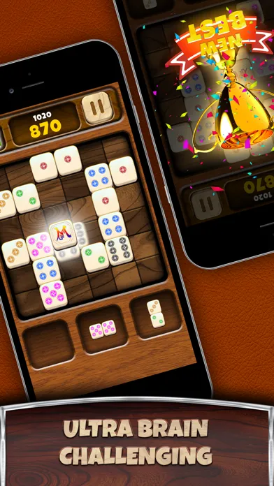 ภาพหน้าจอของ Domino Merge Block Puzzle