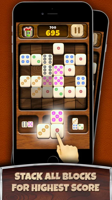 ภาพหน้าจอของ Domino Merge Block Puzzle