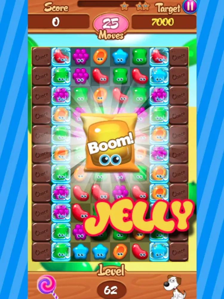 صور Jelly Gang : Funny Match 3 Puzzle Game iPad 