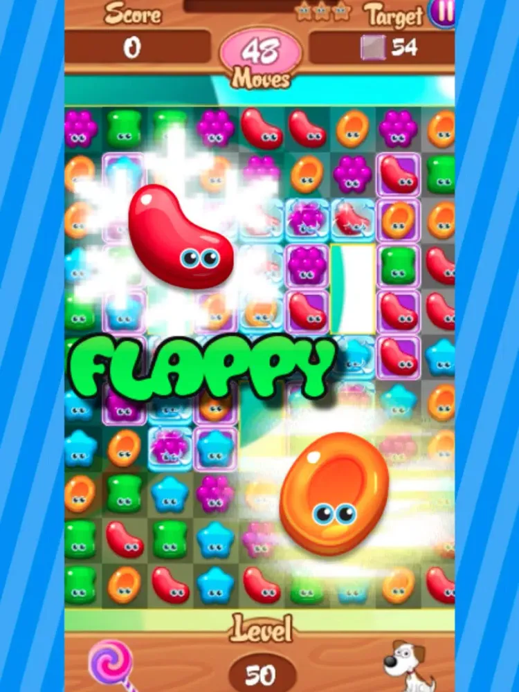 صور Jelly Gang : Funny Match 3 Puzzle Game iPad 