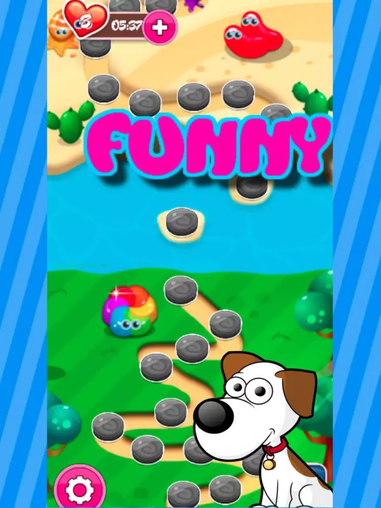 صور Jelly Gang : Funny Match 3 Puzzle Game iPad 