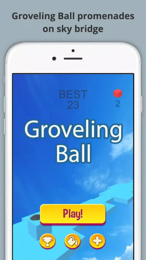 Groveling Ball on Sky Bridge Ekran Görüntüleri
