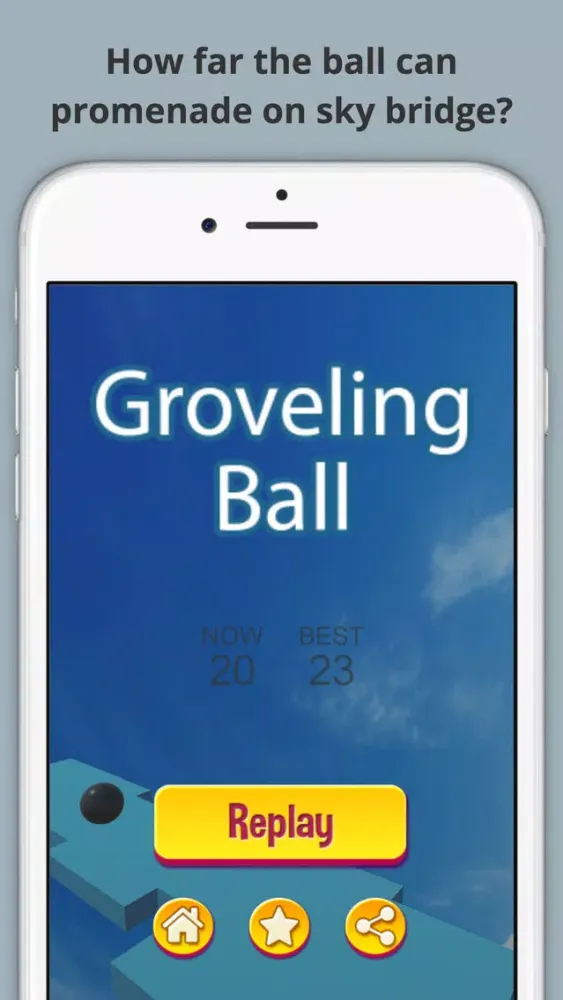 Groveling Ball on Sky Bridge Ekran Görüntüleri