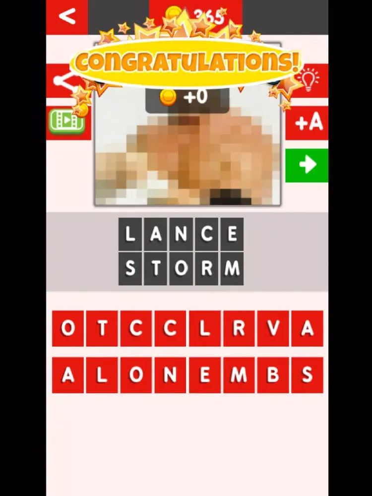 ภาพหน้าจอของ Guess Pro Wrestlers - Eye Quiz iPad 