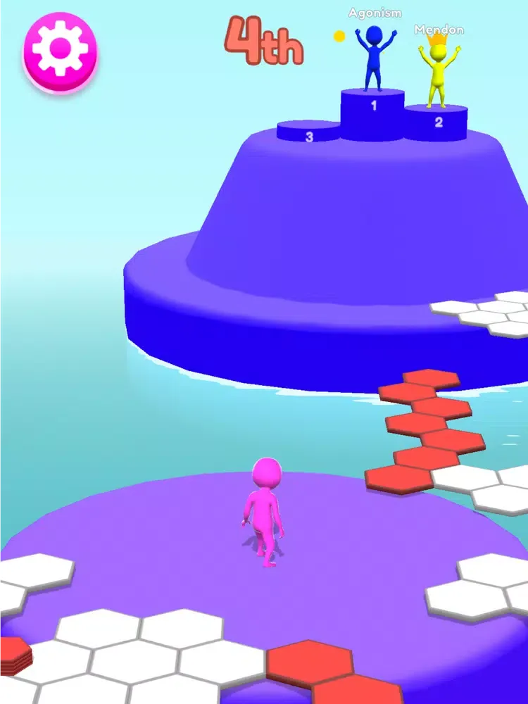 Hexagon Run 3D iPad  Screenshots