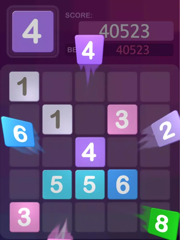 Captures d'écran de 2048 UP:Number Puzzle Game iPad 