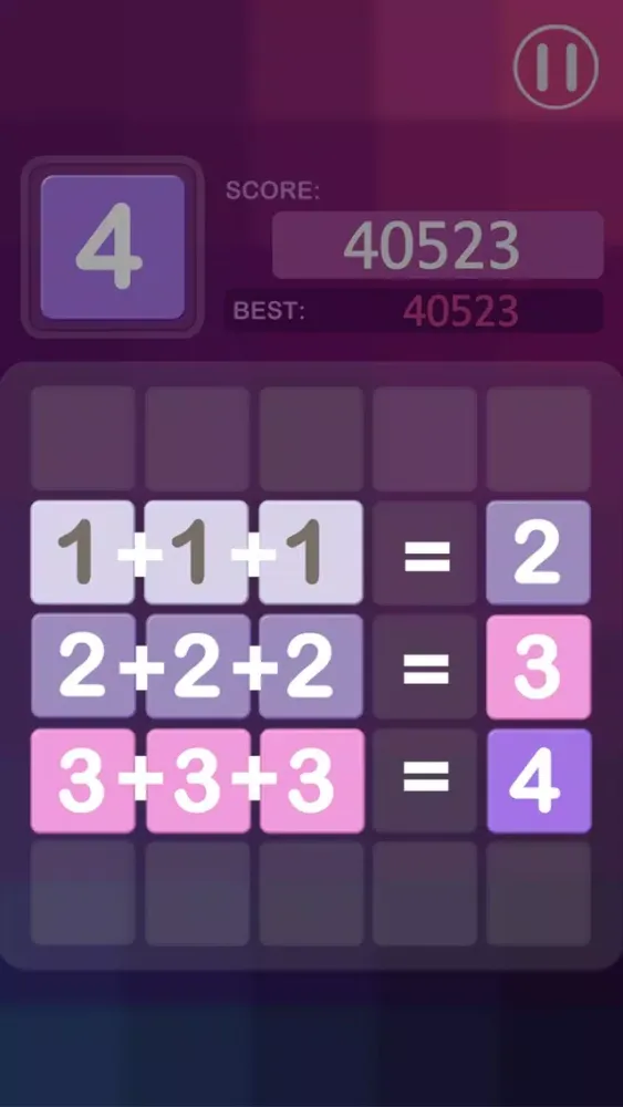 Captures d'écran de 2048 UP:Number Puzzle Game