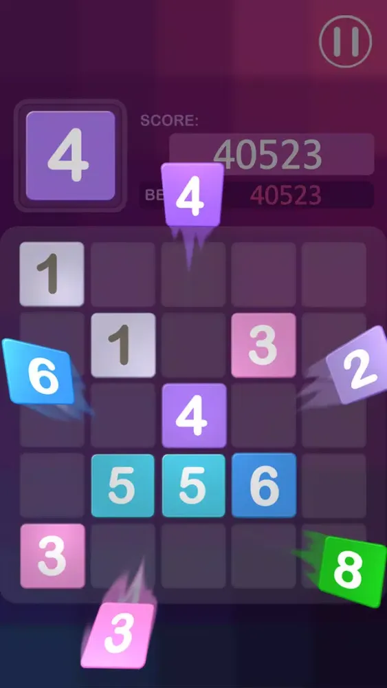 Captures d'écran de 2048 UP:Number Puzzle Game