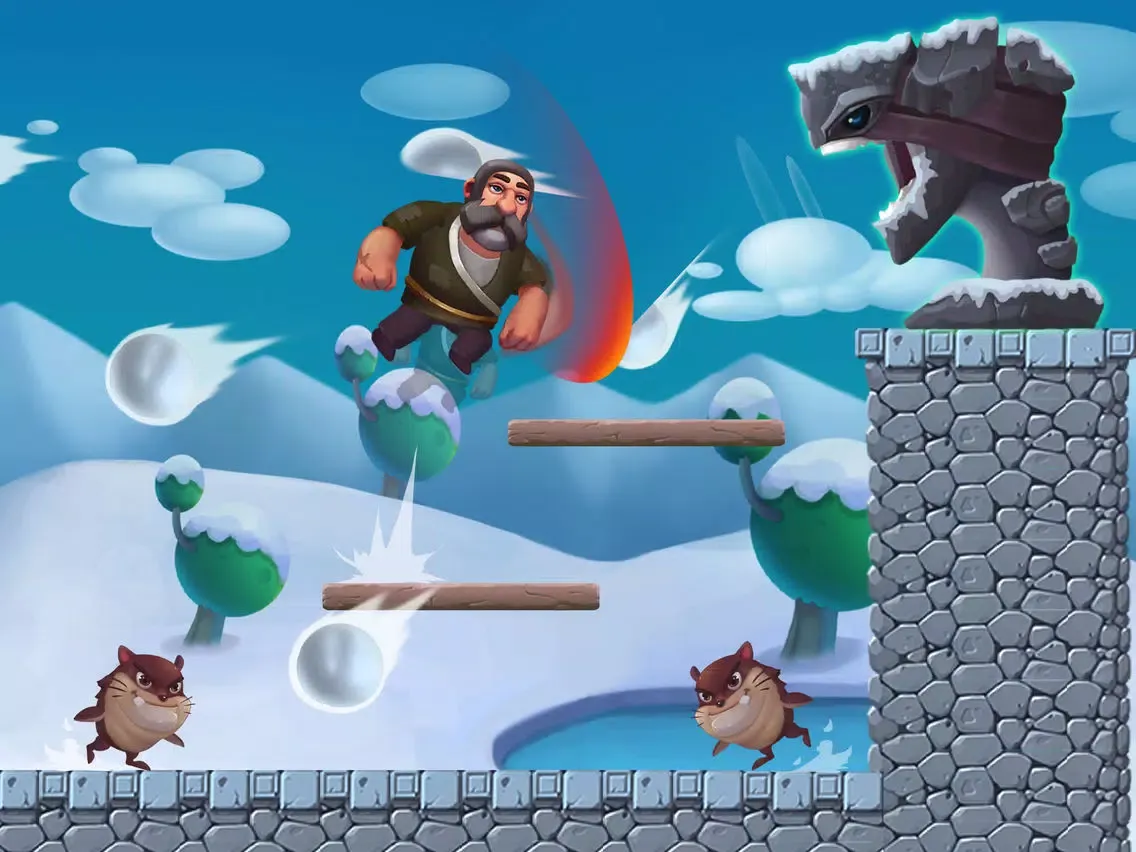 Ảnh chụp màn hình của Adventure's World iPad 