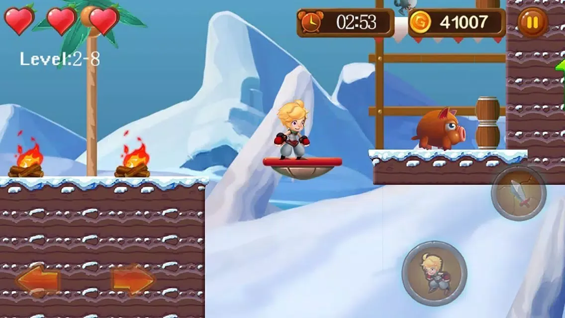 Captures d'écran de Super Girl : classic adventure