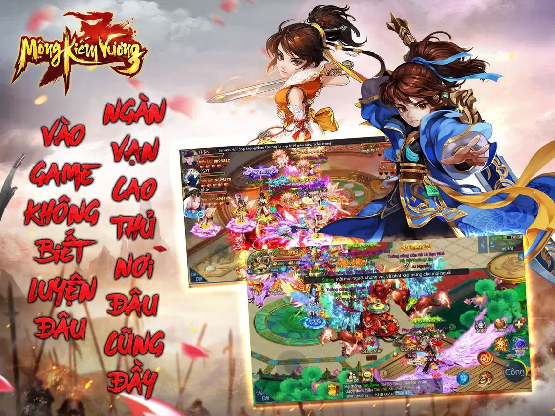 صور Mộng Kiếm Vương iPad 