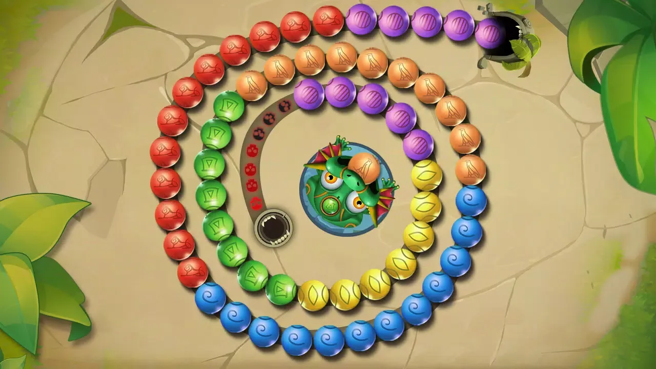 Jungle Quest:Marble Blast Game Screenshots