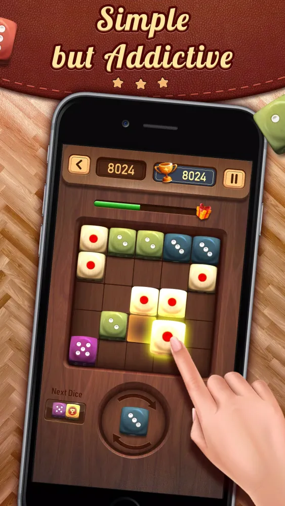 Merge Dice: Random Dice Game & Screenshots