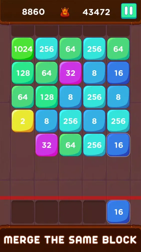 Merge Block - Shoot 2048 Screenshots