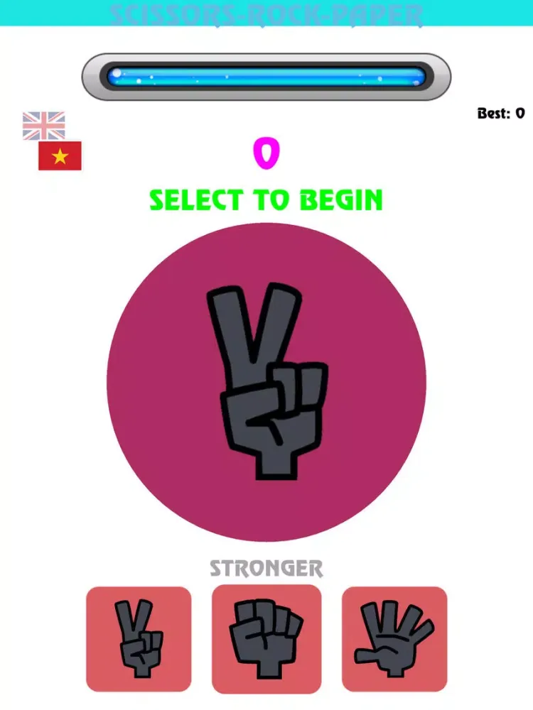 Tangkapan layar Stronger Weaker iPad 