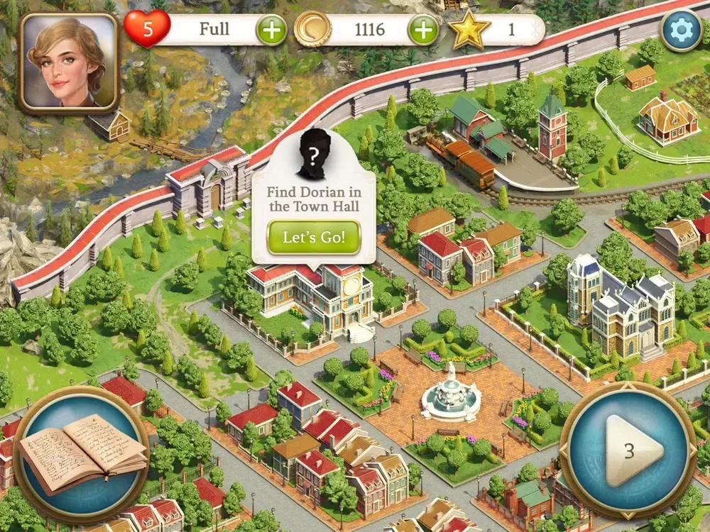Puzzletown Match iPad  Screenshots