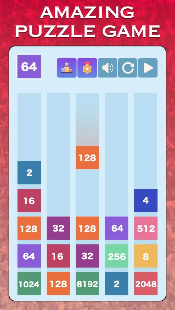 تصاویر 2048 Merge Block Puzzle Game